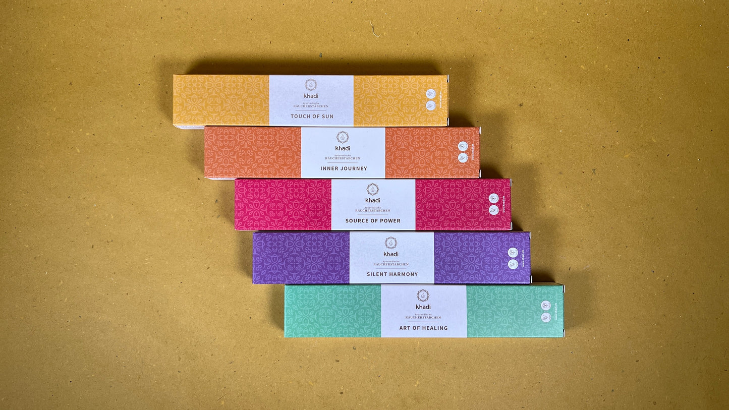 Räucherstäbchen von Khadi